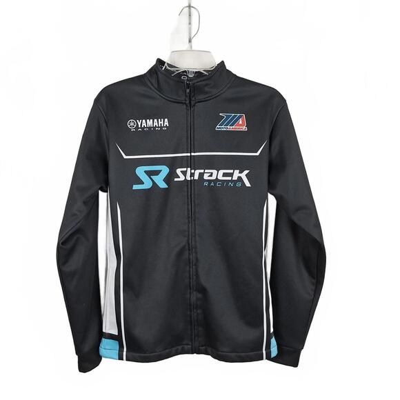 Flex Racing Strock Yamaha Racing Womens Zippered Jacket Windstopper Medium - Picture 1 of 3